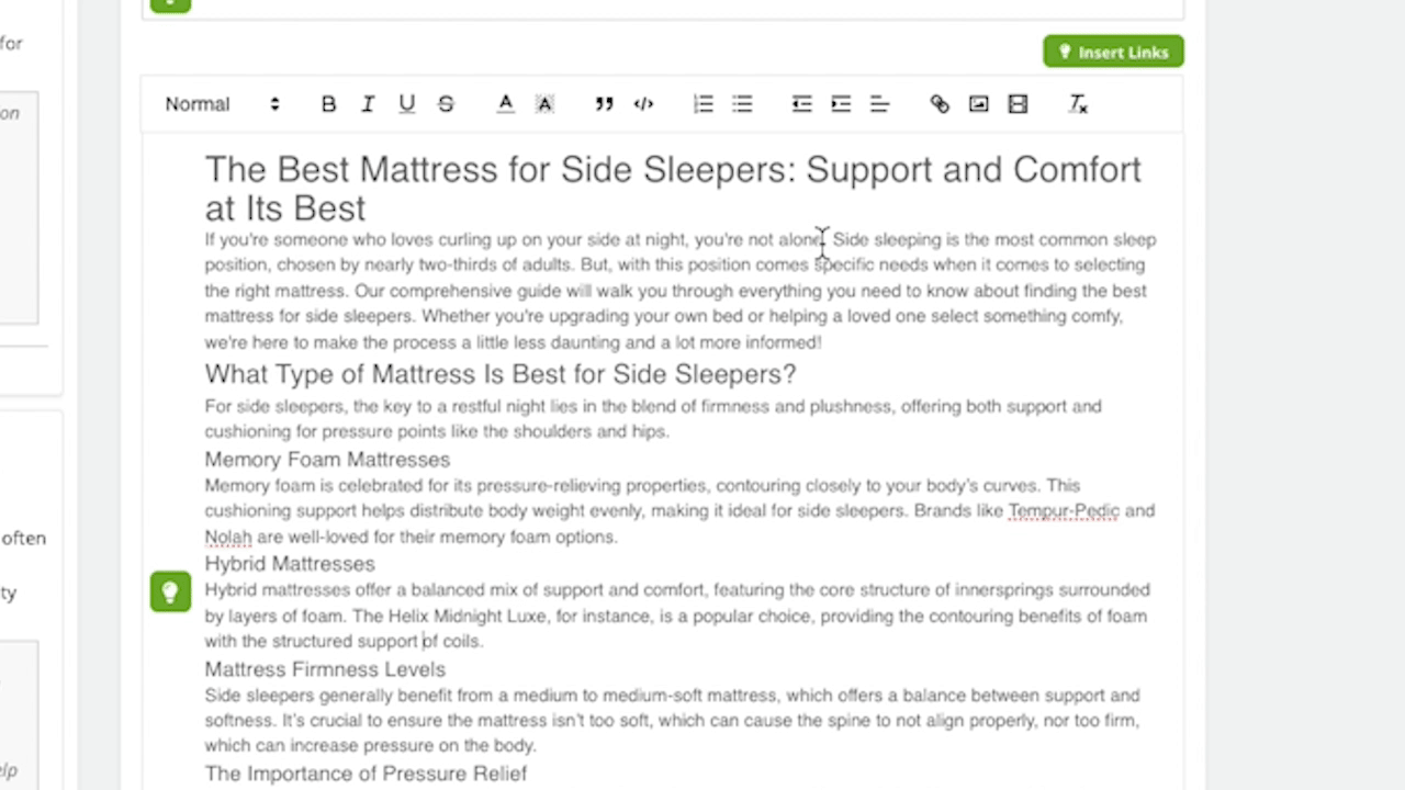Writing Assistant - Insert Links - Whole Draft.gif